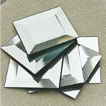 An effective way for grinding and bevelling glass.