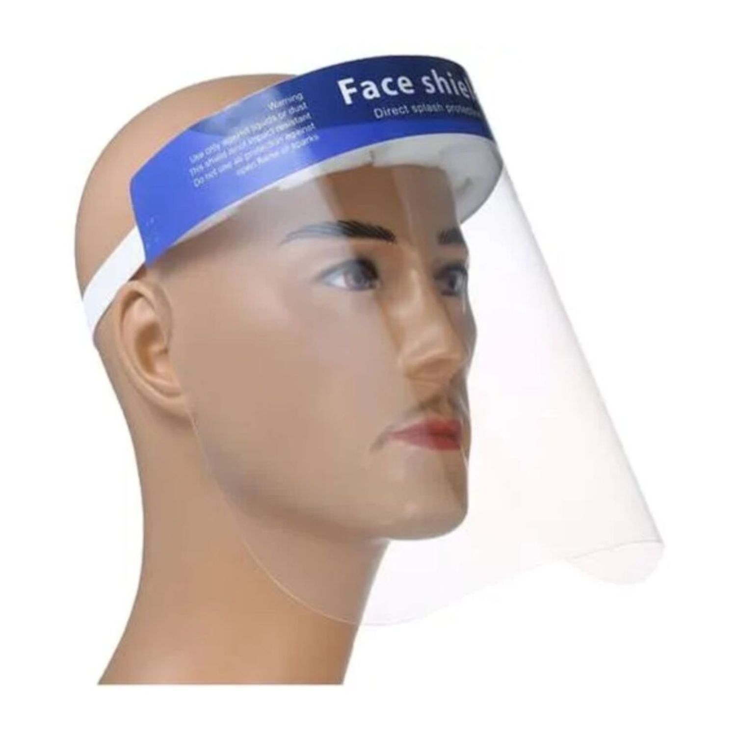 Face shield face shields effectively protecting from the vehicular pollution, dust on the roads, factories etc.