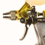 micro-jet paint guns are specially designed for painting action on glass