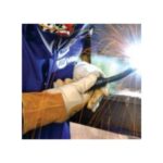 lexible designed Welding Gloves which is mainly used to protect the human hands from outside influences.