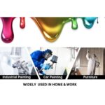 The low volume precision micro-jet paint guns are specially designed for painting action on glass