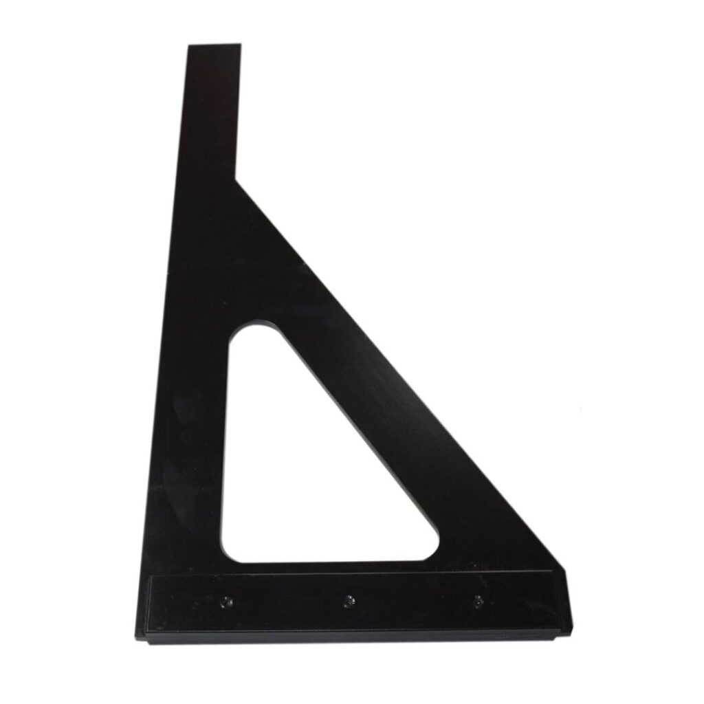 Triangle Ruler for Cutting Precise Angles on Glass.