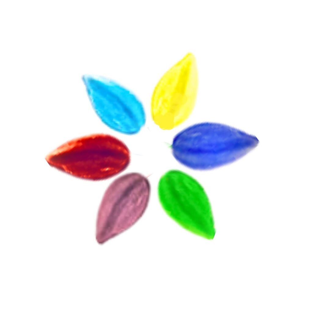 Decorate your home, aquarium or special event with these attractive original glass flat bottom table scatters