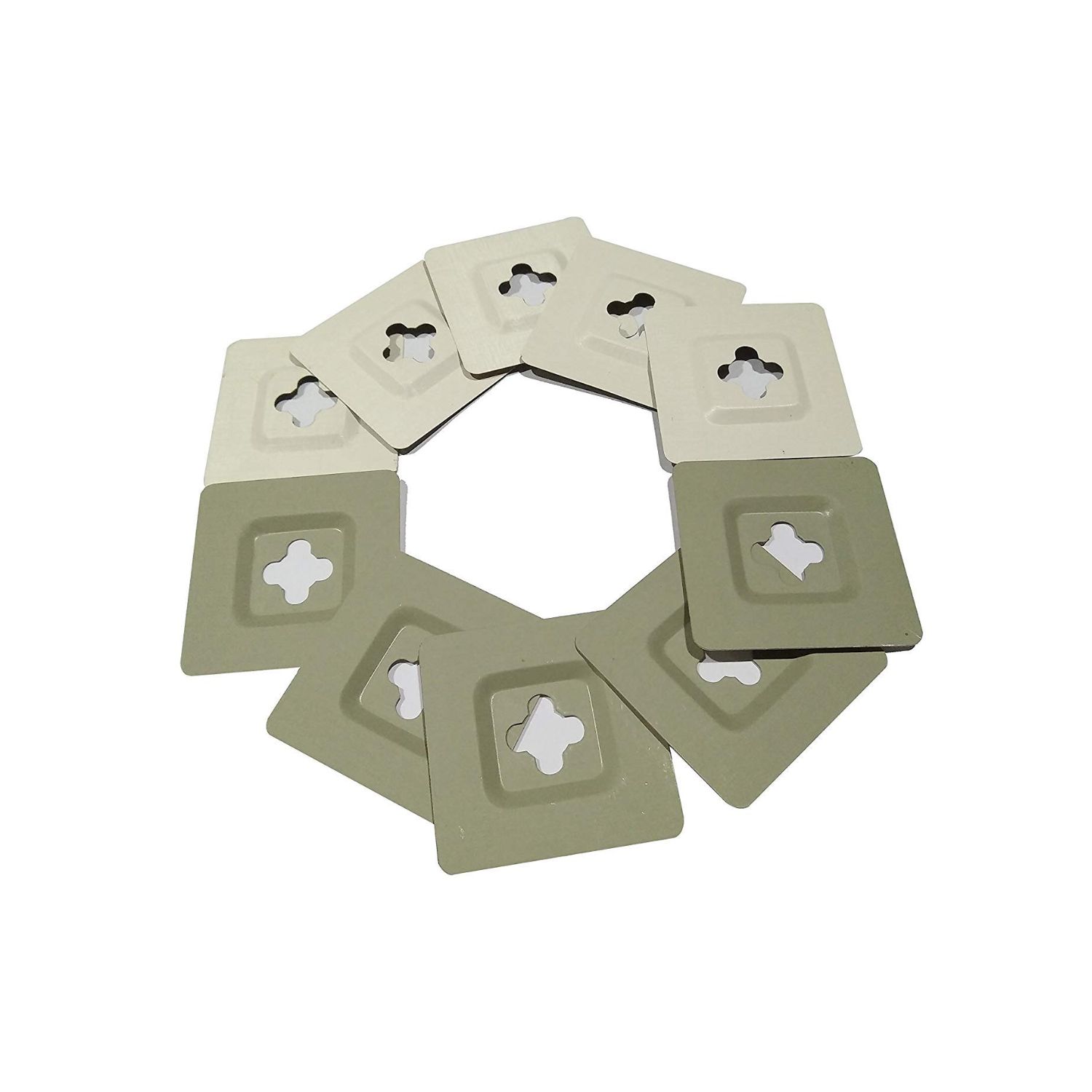 mirror bracket Mirror Bracket set of 100 pcs for hanging mirrors-2.5" - Image 1