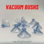 Vaccum Glass Bushes are used to hang small things on windows and other plane surfaces.