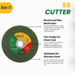 Borit SS Cutter 4 Inch Cutting Wheel for Stainless Steel - Image 4